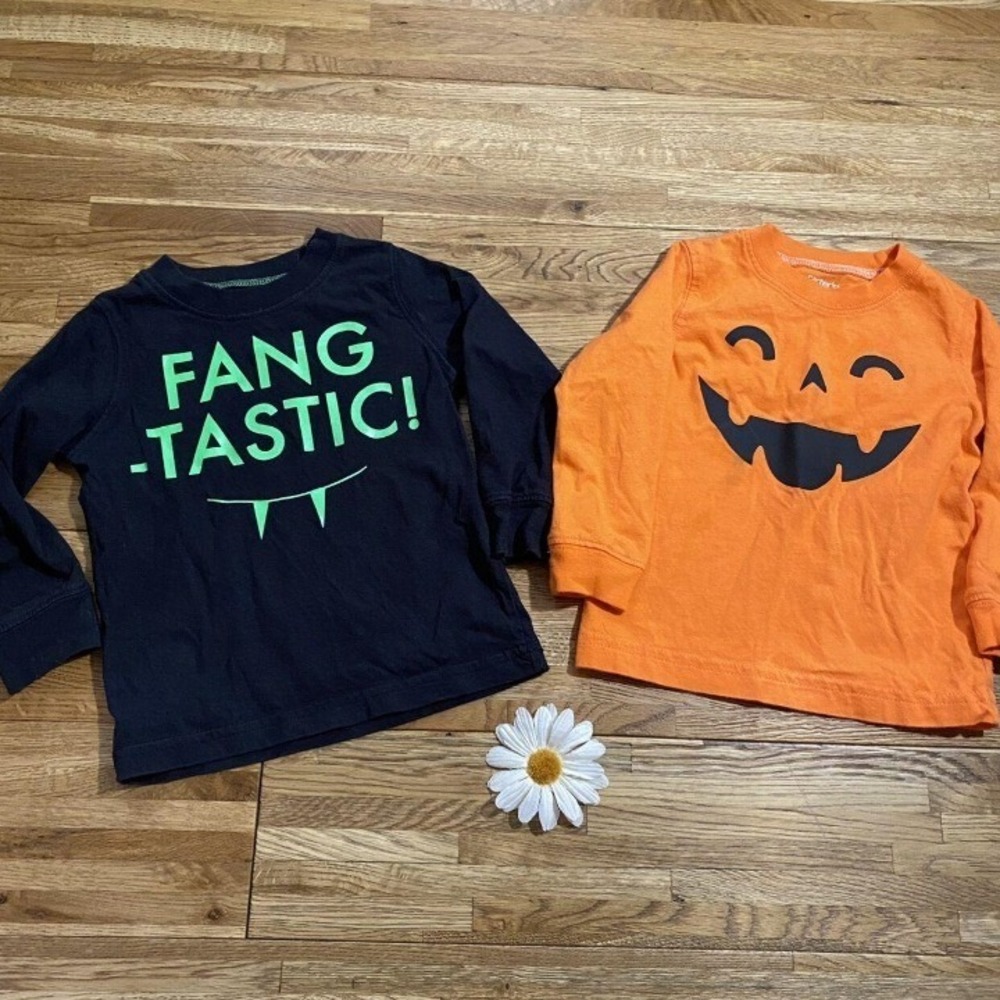 Carter's Halloween Shirt Bundle Size 18‎ Months